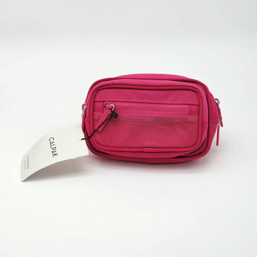 CALPAK Stevyn Fanny Pack Dragonfruit Pink Belt Bag NWT